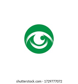 Branding Identity Corporate Eye Care vector logo design