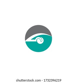 Branding Identity Corporate Eye Care vector logo design