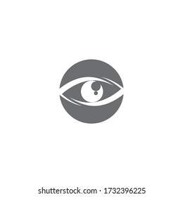Branding Identity Corporate Eye Care vector logo design