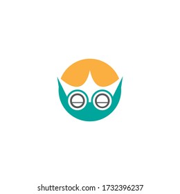 Branding Identity Corporate Eye Care vector logo design