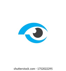 Branding Identity Corporate Eye Care vector logo design