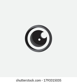 Branding Identity Corporate Eye Care vector logo design