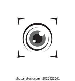 Branding Identity Corporate Eye Care vector logo design