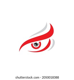 Branding Identity Corporate Eye Care vector icon design