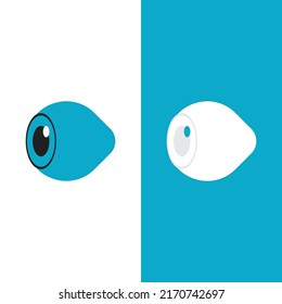 Branding Identity Corporate Eye Care vector logo design