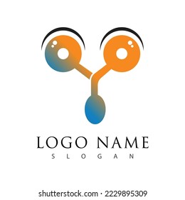 Branding Identity Corporate Eye Care vector logo design