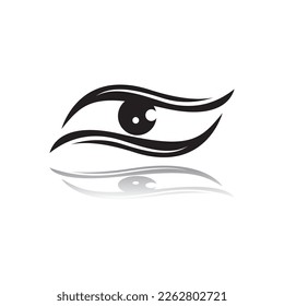 Branding Identity Corporate Eye Care vector logo design