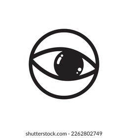 Branding Identity Corporate Eye Care vector logo design