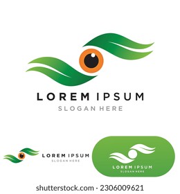 Branding Identity Corporate Eye Care vector logo design