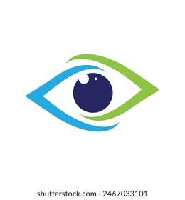 Branding Identity Corporate Eye Care vector logo design