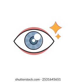 Branding Identity Corporate Eye Care vector logo design