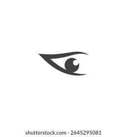 branding identity corporate eye care vector logo design