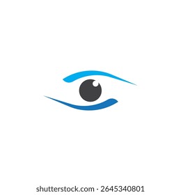 branding identity corporate eye care vector logo design
