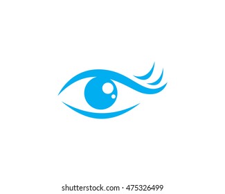 Branding Identity Corporate Eye Care vector logo design