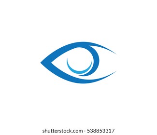 Branding Identity Corporate Eye Care vector logo design