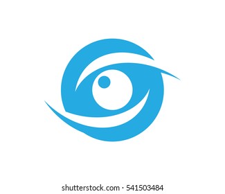 Branding Identity Corporate Eye Care vector logo design