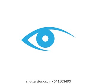 Branding Identity Corporate Eye Care vector logo design