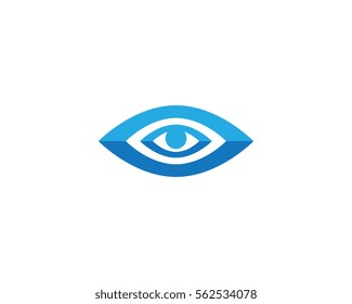Branding Identity Corporate Eye Care vector logo design
