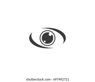 Branding Identity Corporate Eye Care vector logo design