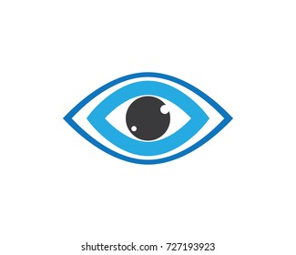 Branding Identity Corporate Eye Care vector logo design