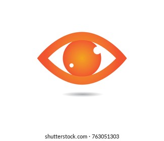 Branding Identity Corporate Eye Care vector logo design