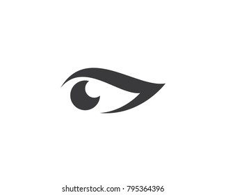 Branding Identity Corporate Eye Care vector logo design