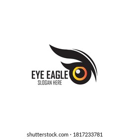 Branding Identity Corporate Eye eagle logo design vector 

