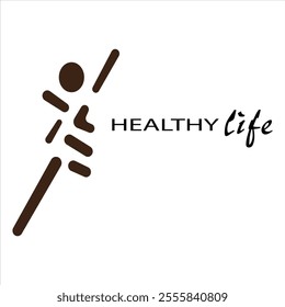 Branding Identity Corporate healthy life vector logo design