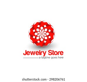 Branding Identity Corporate Jewelry Store vector logo design. 