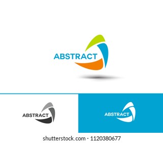 Branding Identity Corporate vector logo design. Abstract emblem, design concept, logo, logotype element for template. 