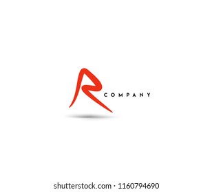 Branding Identity Corporate vector logo R design.