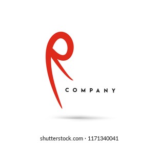 Branding Identity Corporate vector logo R design.