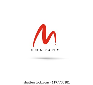 Branding Identity Corporate vector logo M design.