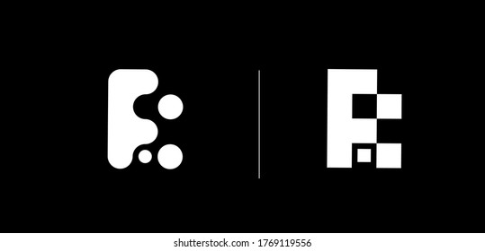 Branding Identity Corporate vector logo F design.