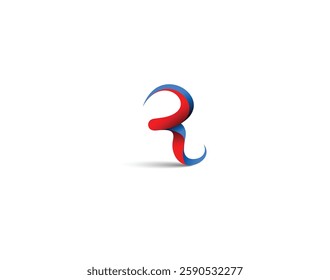Branding Identity Corporate vector logo R design.