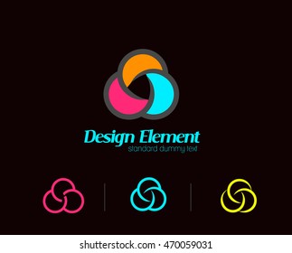 Branding Identity Corporate vector logo design.
