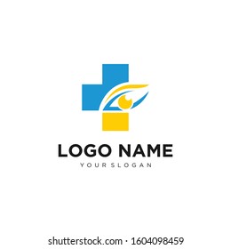 Branding Identity  Eye Care vector logo design