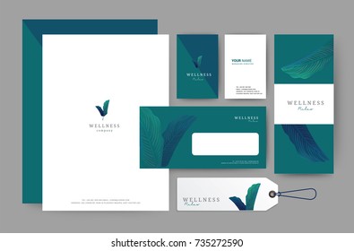Corporate Branding Package Vector Art & Graphics