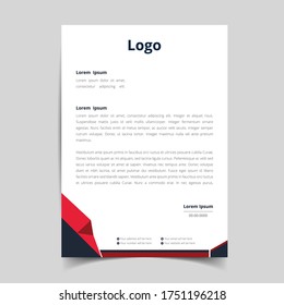 Branding letterhead template and Modern Business Letterhead Design - 
full vector