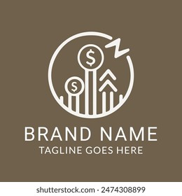 Eine Branding-Logo-Design-Vorlage