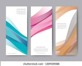 Branding Packaging Nature abstract background, logo banner voucher, Wave Blue Sea fabric pattern. vector illustration.