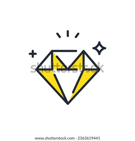 Branding simple vector icon illustration material