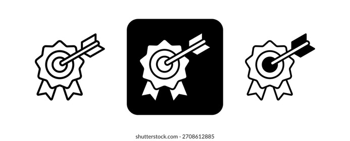 Branding Conjunto de Ilustración vectorial de dibujo de línea negra y color sólido