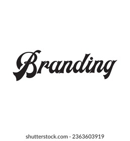 Branding-Text auf weißem Hintergrund.