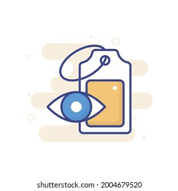 Branding vector icon style illustration. EPS 10 file Marketing and advertising symbol