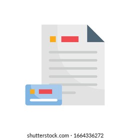 Branding Vector illustration. Design Development Flat icon style. 