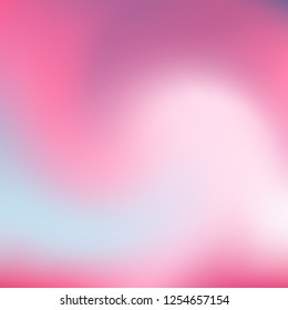 Brand-new colored abstract mesh gradient background. Trend in the most fashionable colors. Plastic Pink modern concept. The best blurred design for your business. Vector.