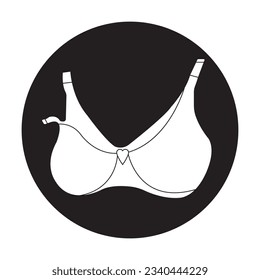 bras icon vector illustration symbol design
