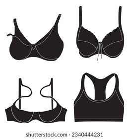 bras icon vector illustration symbol design