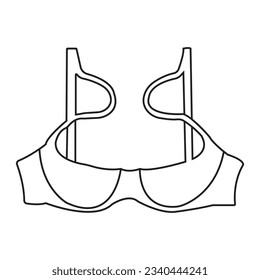 bras icon vector illustration symbol design